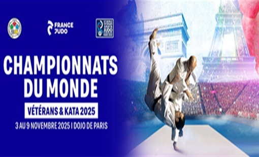 🌟🥋Eric JOUANNEAU  aux Championnats du monde Vétéran le mercredi 5 novembre en - de 66kg