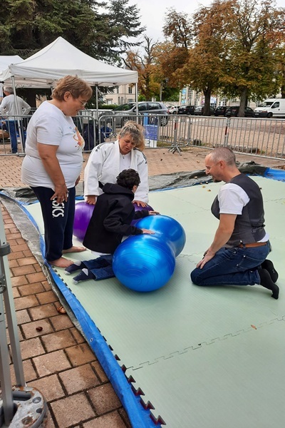Parasport et judo à Blois.