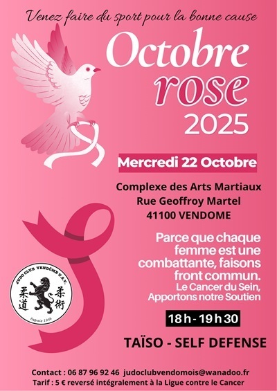 Octobre rose 2025 - Venez faire du sport pour une bonne cause ! 🎗️🩷