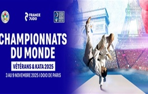 🌟🥋Eric JOUANNEAU  aux Championnats du monde Vétéran le mercredi 5 novembre en - de 66kg