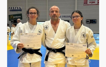 19/09/2026 Remise du diplôme de professeure de judo à Elsa et Mathilda Jouanneau.