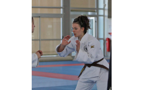 Une judokate au Pôle Espoir d'Orléans