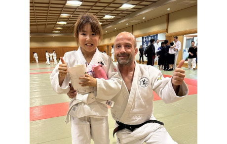 Stage judo au Japon de notre professeur Eric jouanneau (Avril 2026)